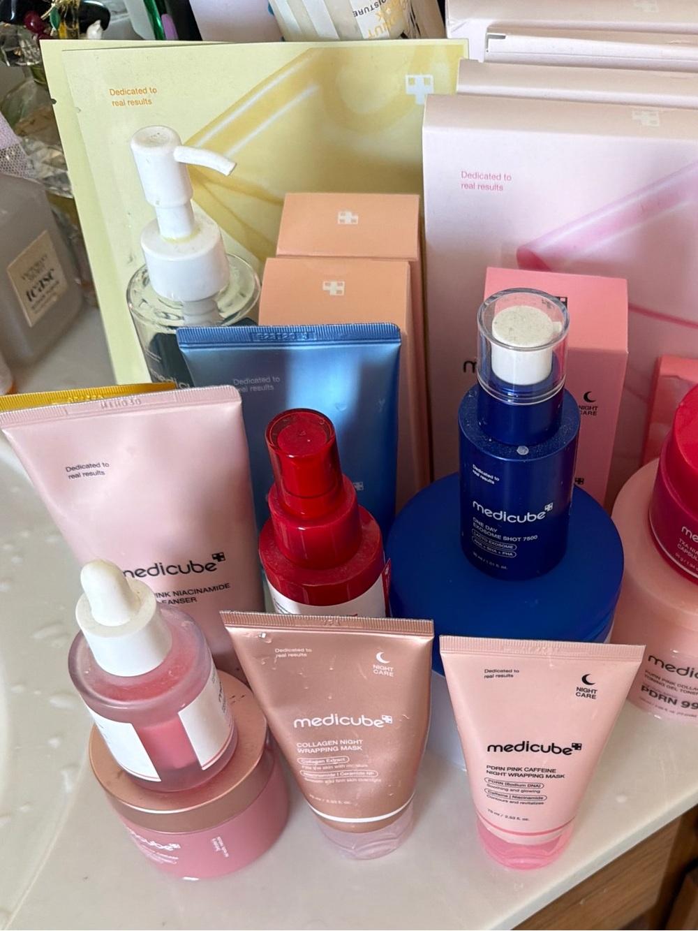 Medicube Collagen Night & Daily Hydration Cream set
